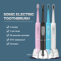 Slim electronic travel automatic toothbrush